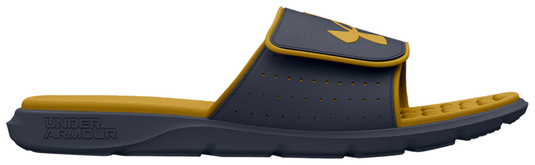 Under Armour Ignite Pro Slide Downpour Grey Yellow