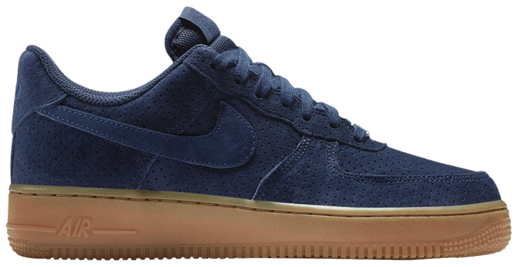 Buy Wmns Air Force 1 Low 07 Suede Midnight Navy 749263 400 GOAT CA