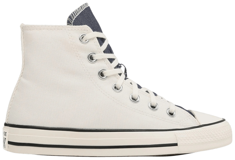 Converse Wmns Chuck Taylor All Star High Denim Fashion   Egret