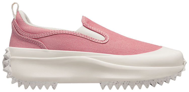 Converse Run Star Hike Slip Platform Low Red Egret