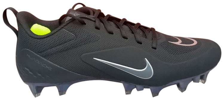 Nike Alpha Huarache 8 Pro LAX Black Metallic Silver