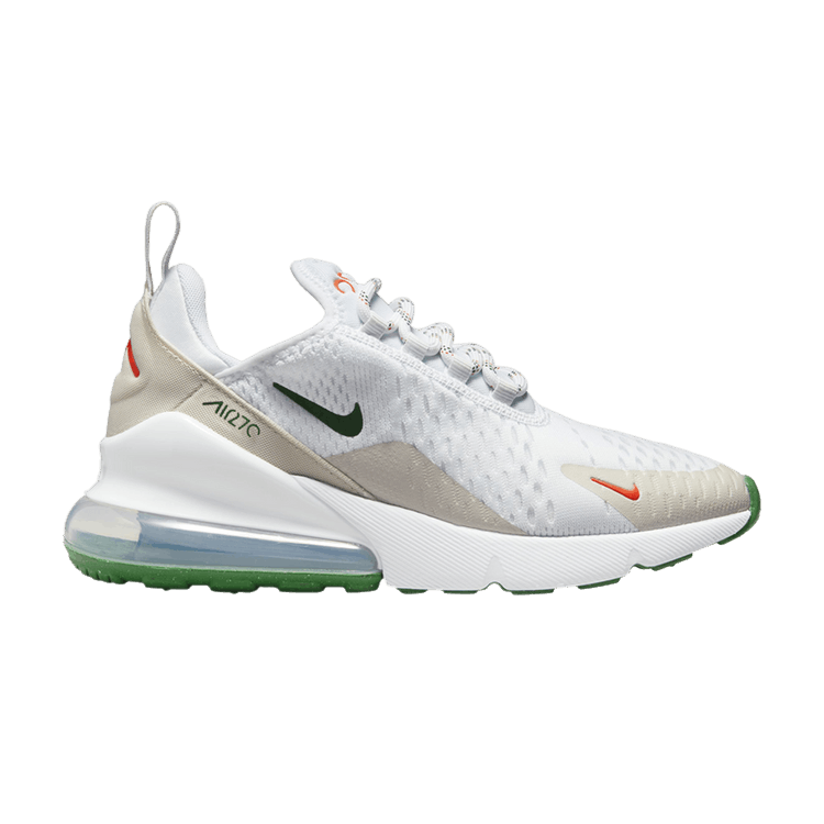 Buy Air Max 270 GS White Green Orange DX3063 100 GOAT CA