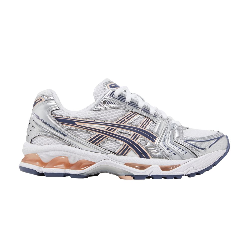 Pre-owned Asics Wmns Gel Kayano 14 'white Thunder Blue'