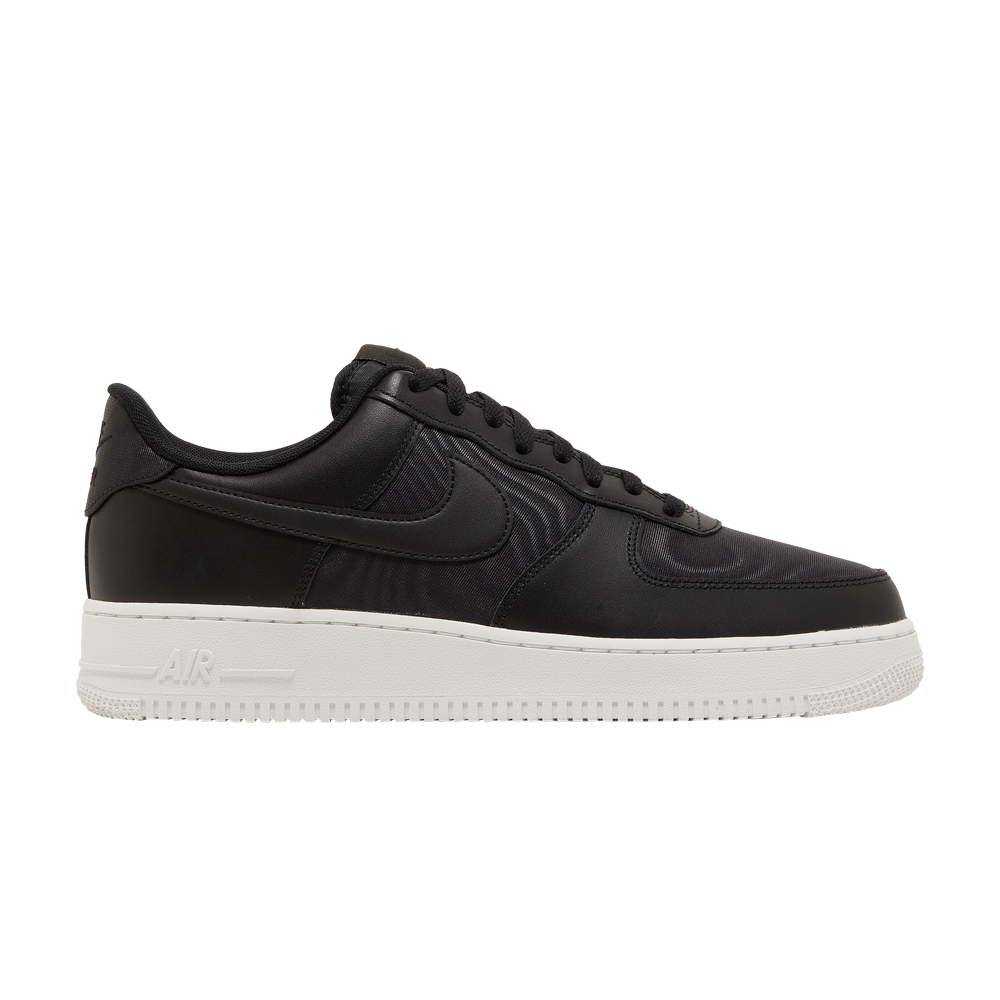 Pre-owned Nike Air Force 1 Low '07 Se 'black Nylon'