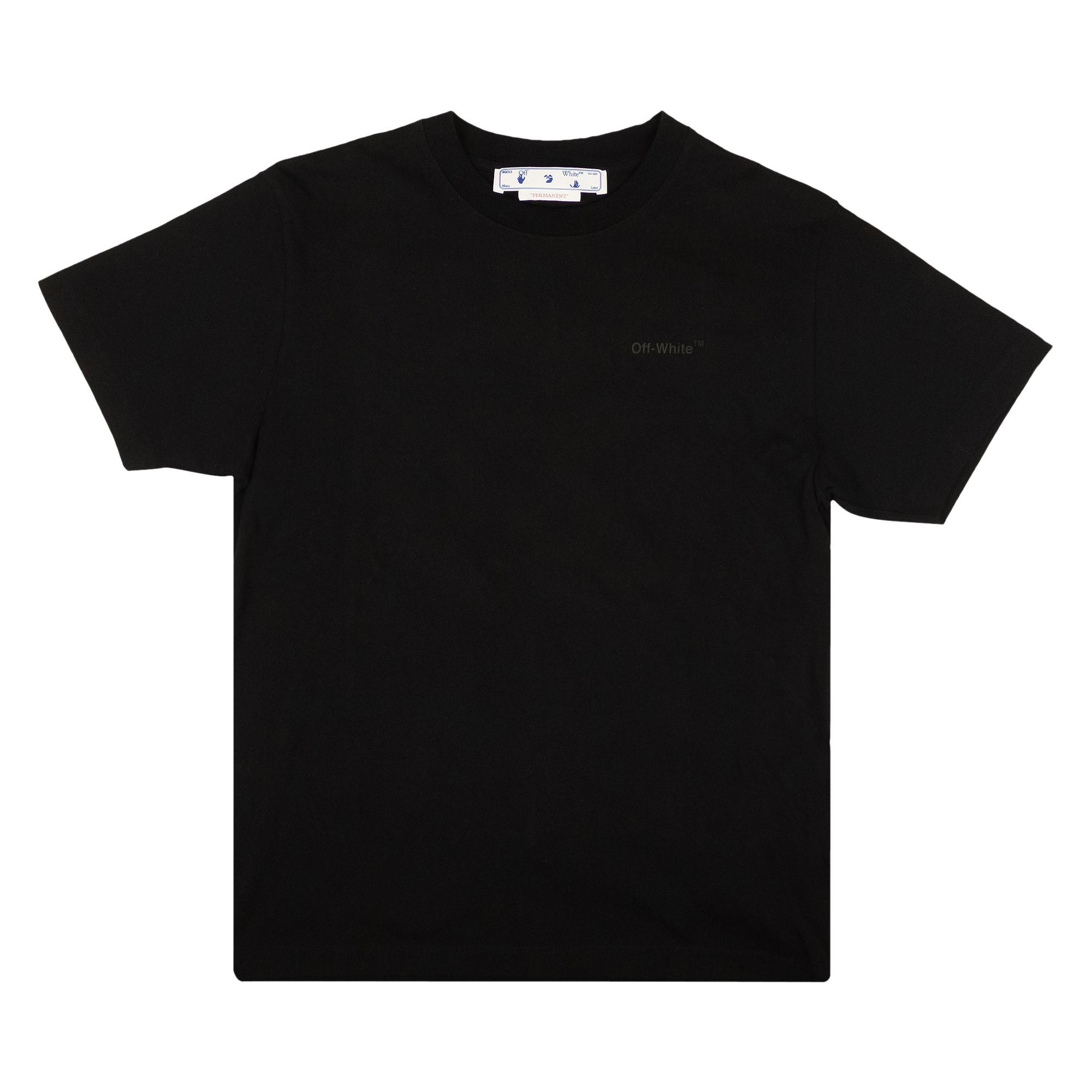 Off-White Diag Tab Slim Short-Sleeve Tee 'Black' | Men's Size L