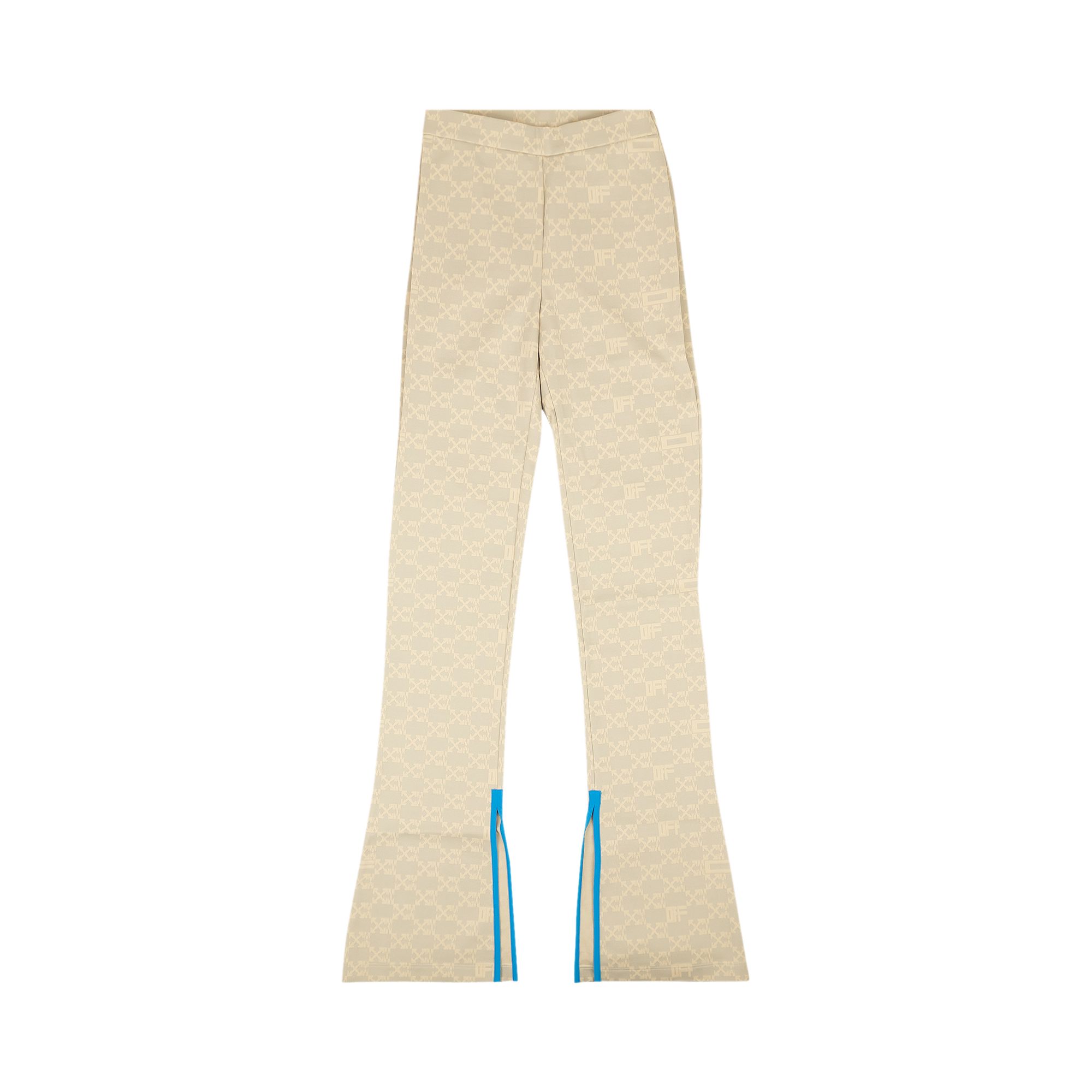 Off-White Mono Leggings 'Green' | Women's Size 36