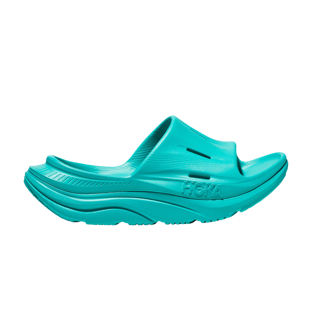 Pre-owned Hoka One One Ora Recovery Slide 3 'ceramic' In Blue