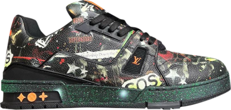 Buy Rammellzee x Louis Vuitton Trainer 'White Canvas: LV Trainer in  Residence' - 1AAB01