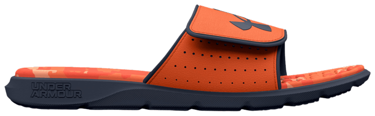 Under Armour Ignite Pro Graphic Footbed Slide Orange Blast Camo