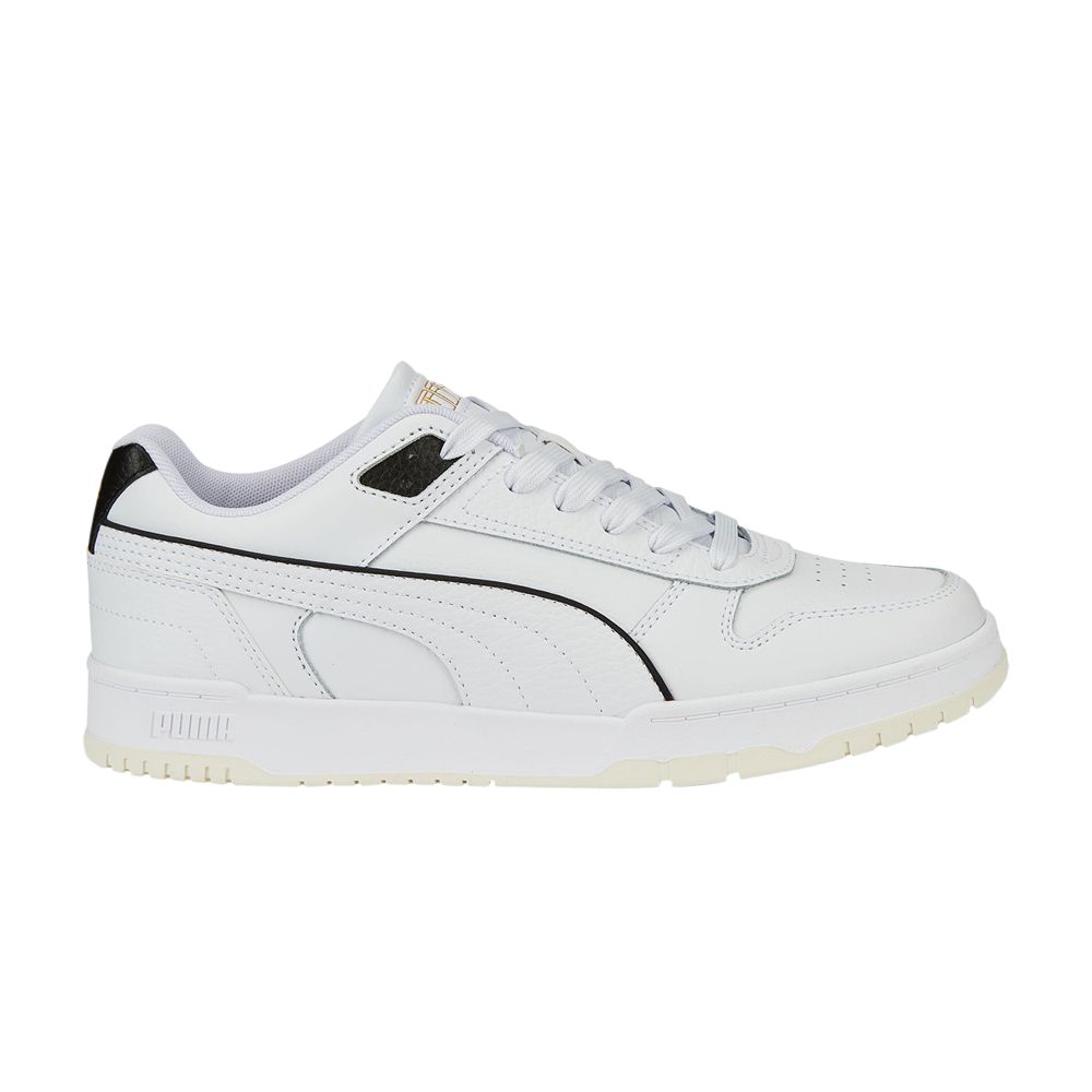 Puma RBD Game Low 'White Black Gold' | Men's Size 4