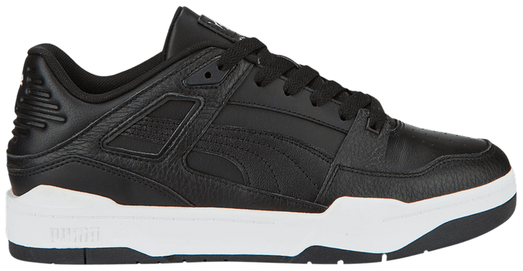 Puma Slipstream Leather Black White