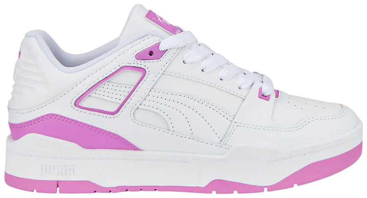 Puma Slipstream Leather White Electric Orchid