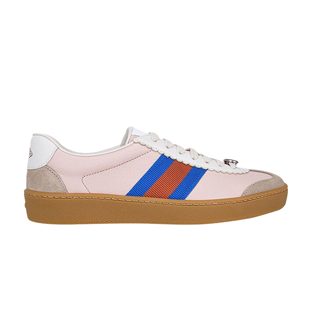Pre-owned Gucci Wmns G74 Web Low 'pink Oatmeal' 2021