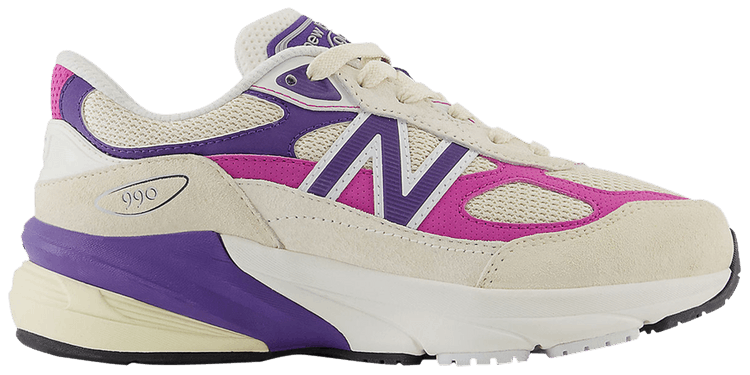 New Balance Teddy Santis x 990v6 Big Kid X Wide Macadamia Nut Magenta