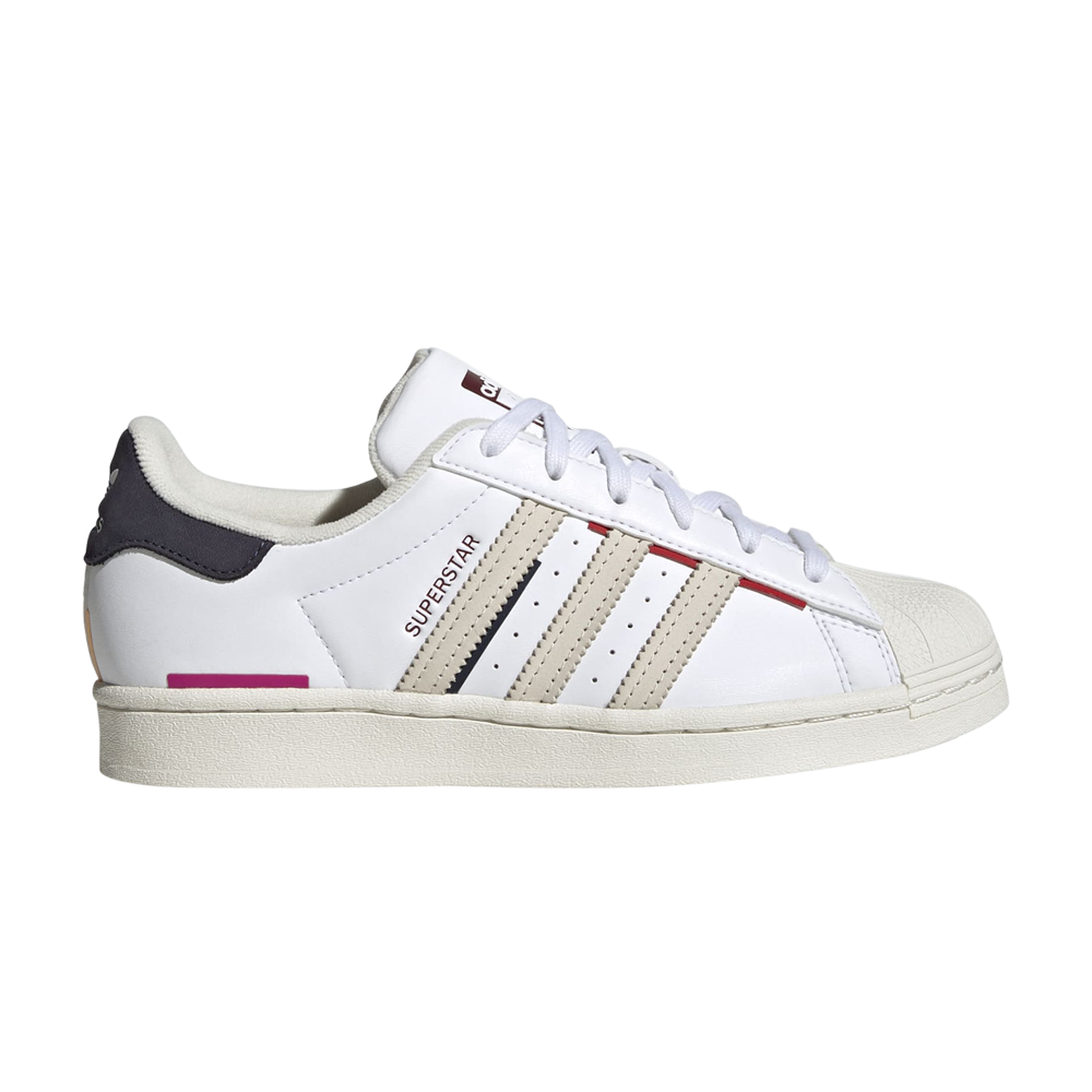 Pre-owned Adidas Originals Wmns Superstar 'new York City' In White