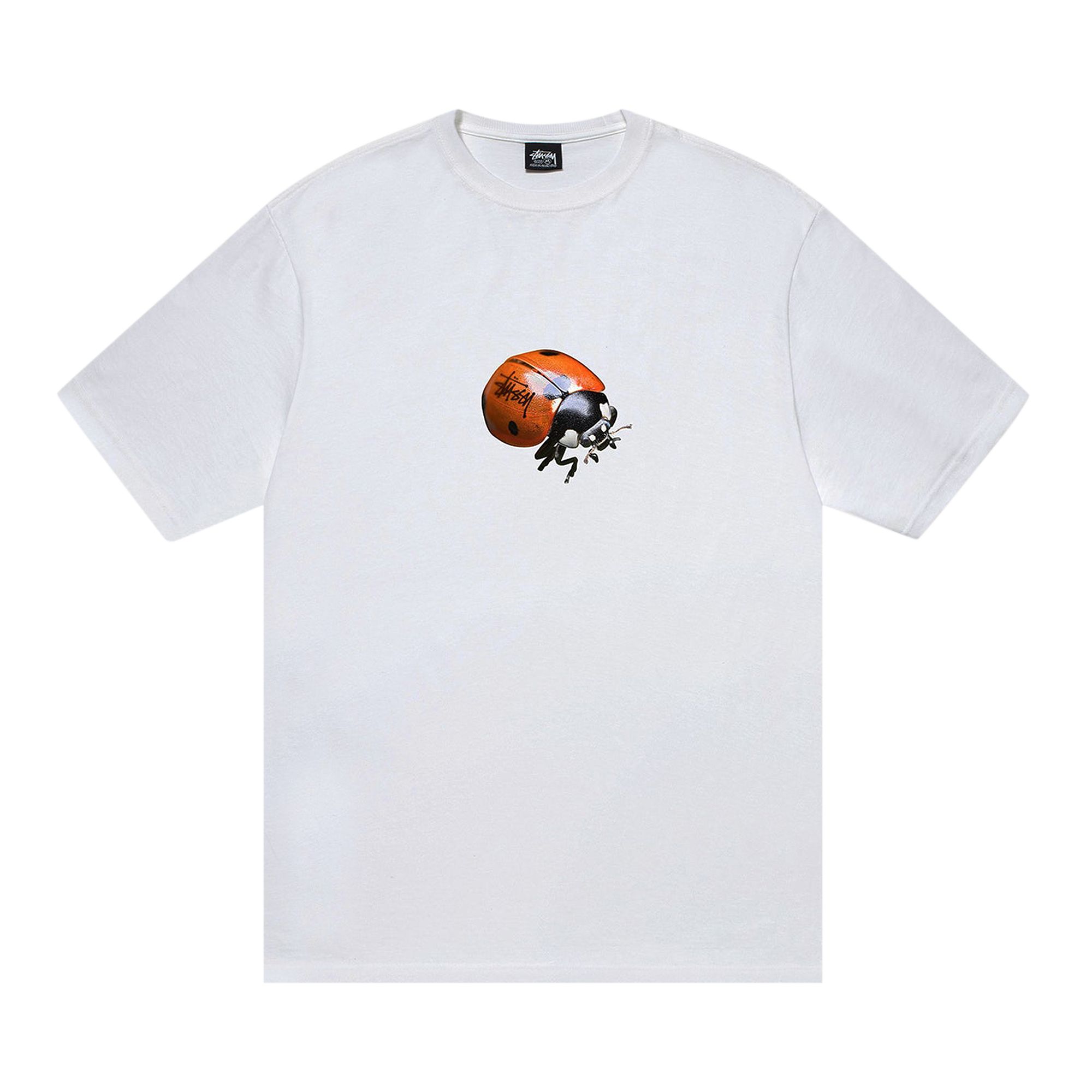 Click to view more detailed imagery on our partner's website Pre-owned Stussy Ladybug Tee 'white'