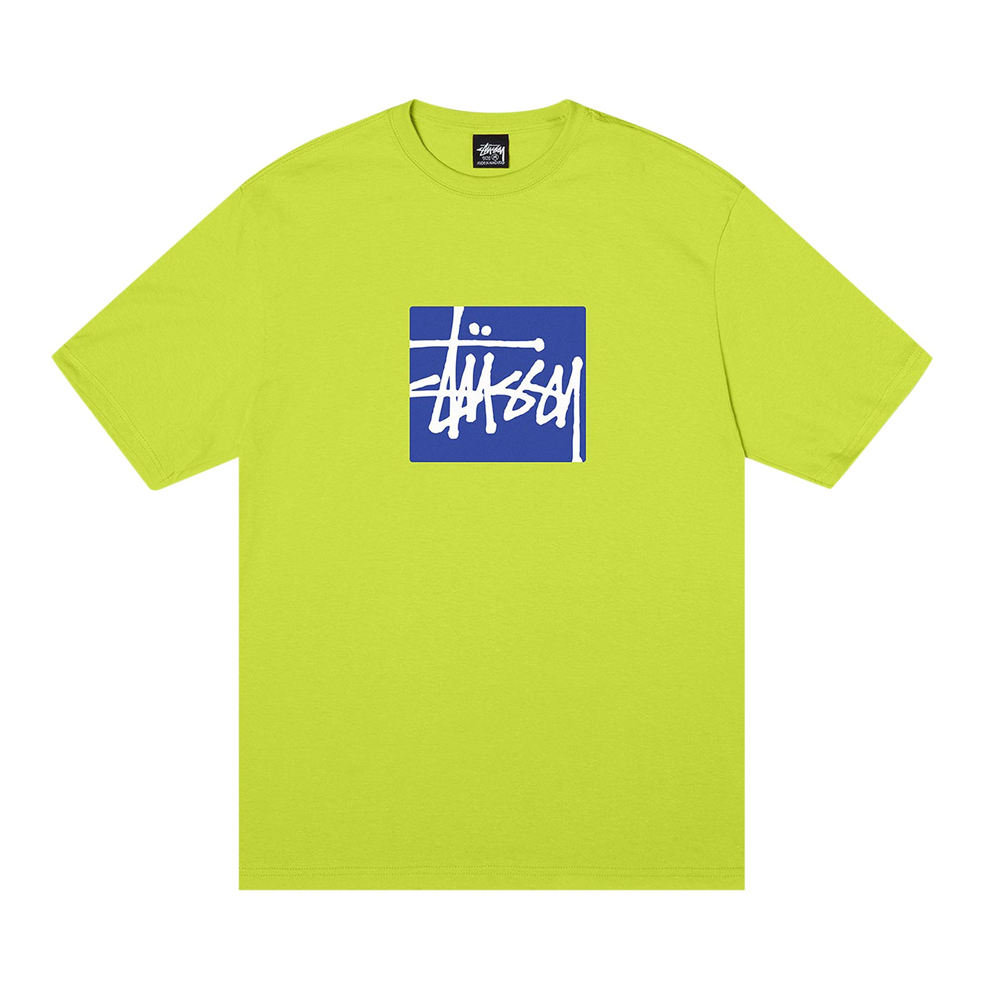 Stussy Stock Box Tee 'Keylime' | Green | Men's Size XL