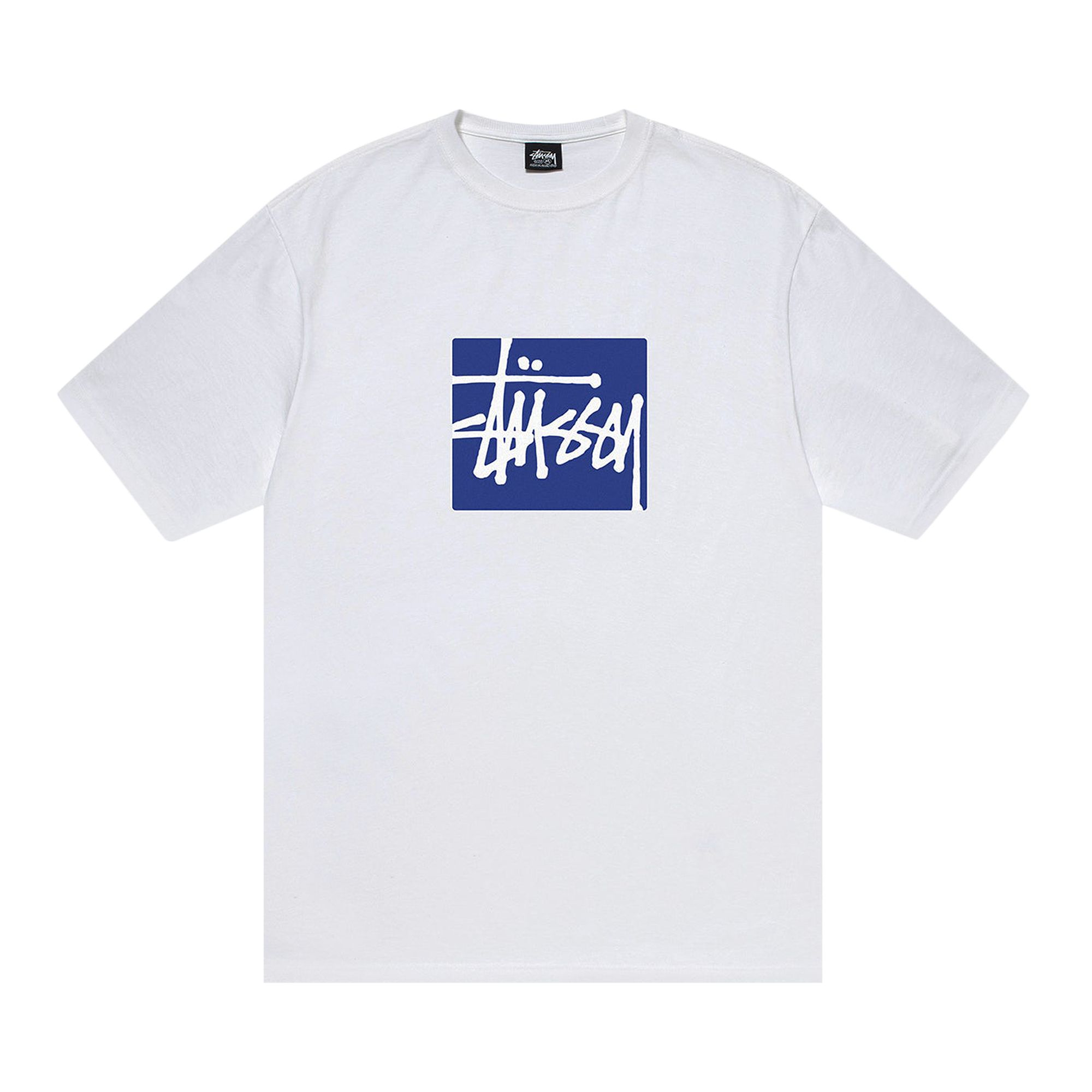 Stussy Stock Box Tee 'White' | Men's Size M