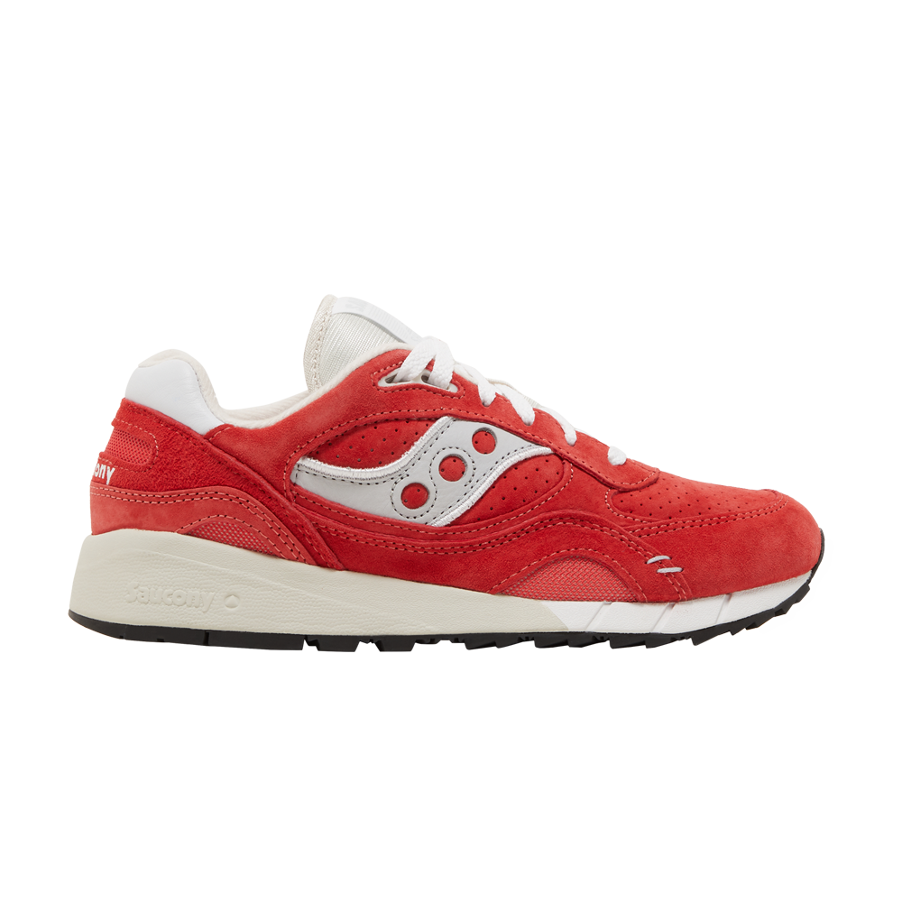 Pre-owned Saucony Shadow 6000 Suede Premium 'red'