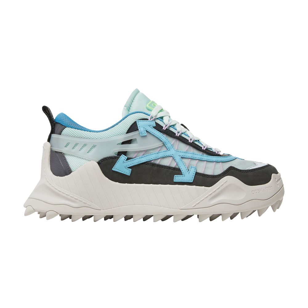 Pre-owned Off-white Odsy-1000 'dark Grey Light Blue' | Men's Size 45 In Gray