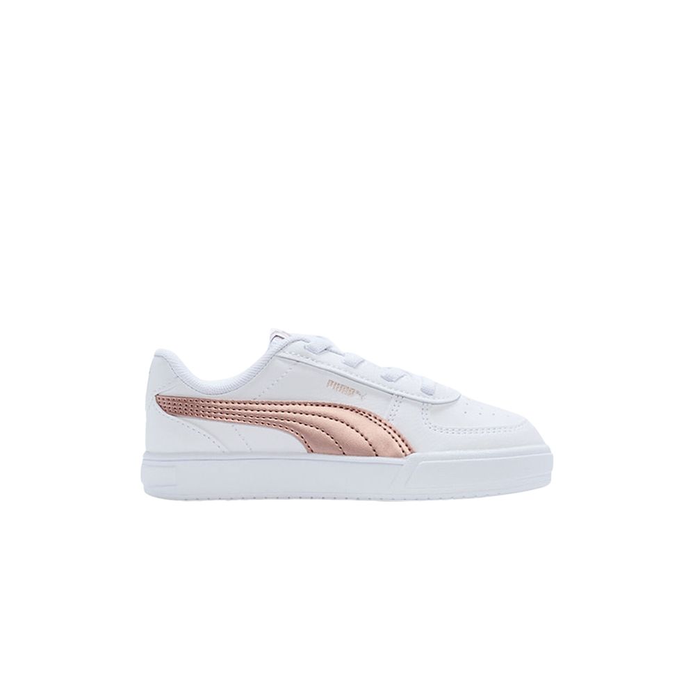 Pre-owned Puma Caven Ac Toddler 'white Rose Gold' | Infant Size 7