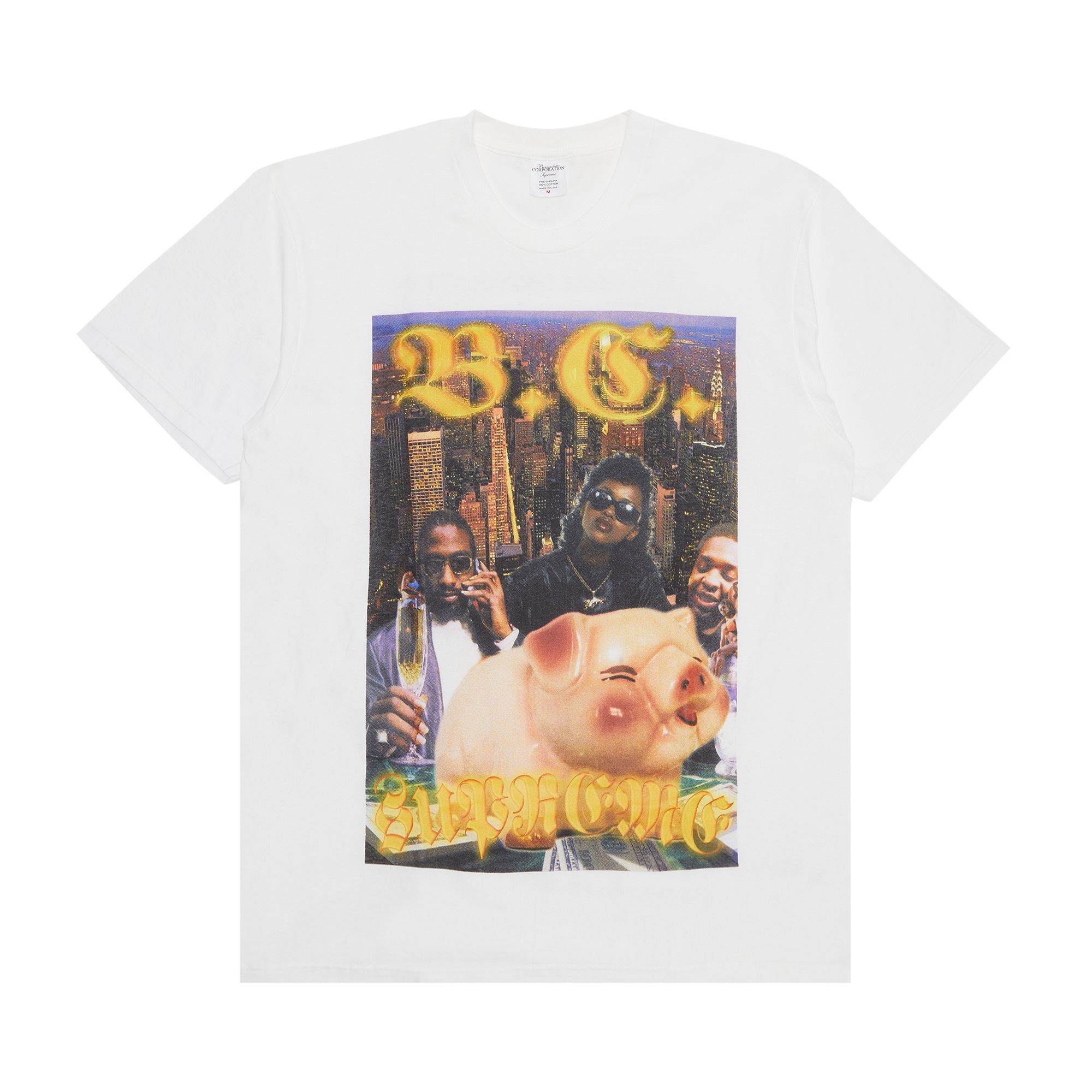 Pre-owned Supreme X Bernadette Corporation Money Tee 'white'