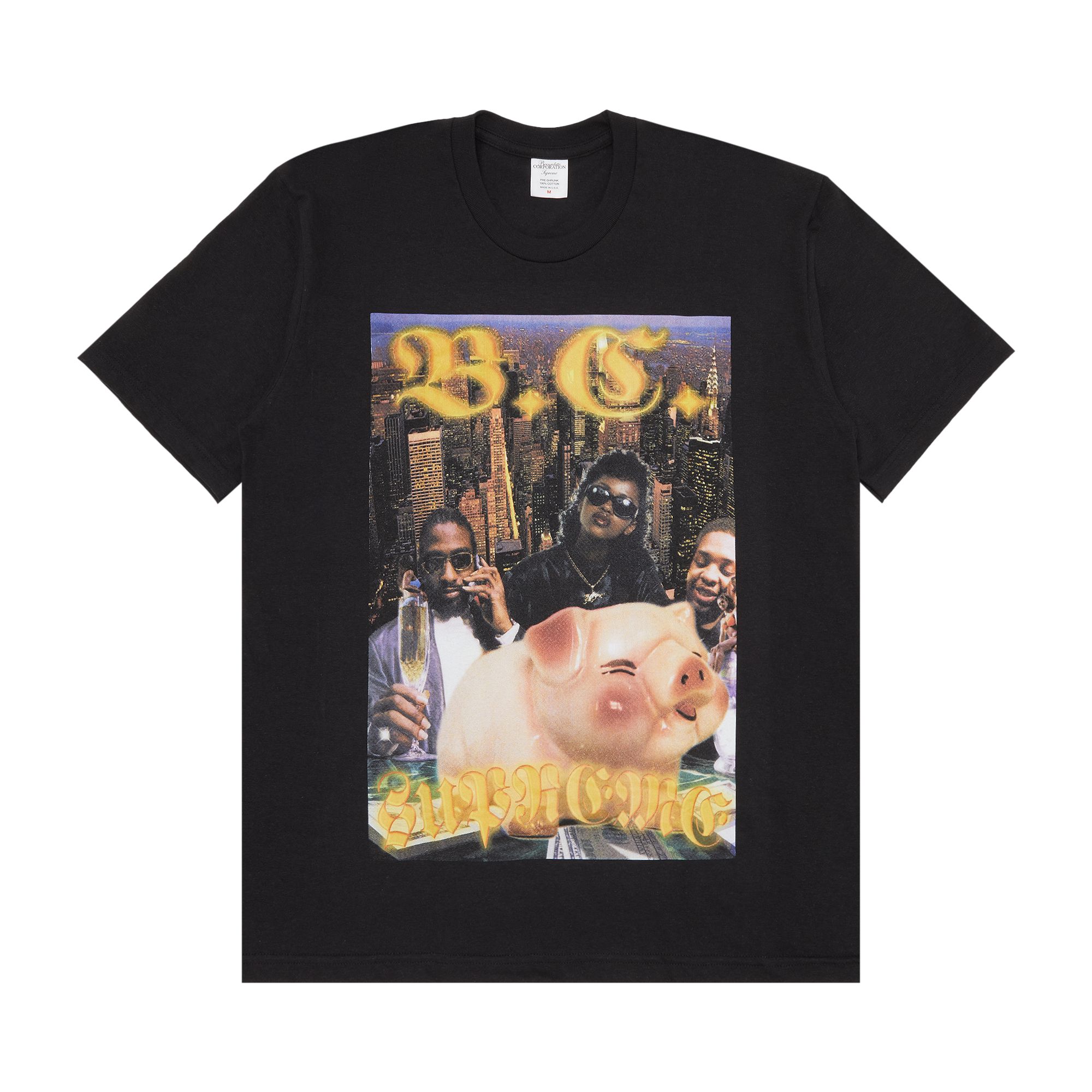 Pre-owned Supreme X Bernadette Corporation Money Tee 'black'