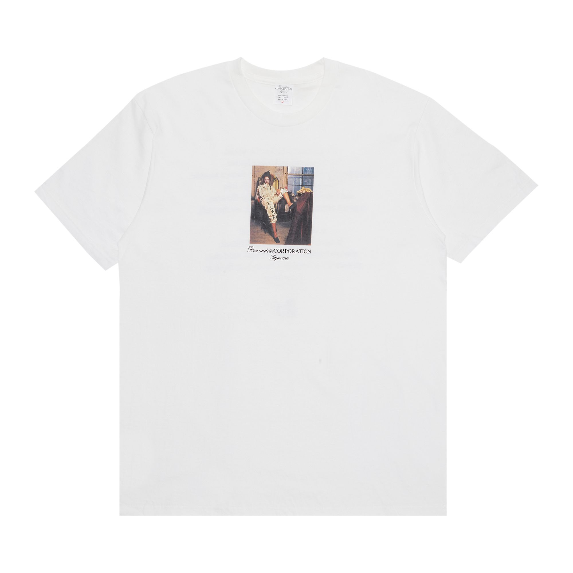 SUPREME SUPREME X BERNADETTE CORPORATION FUCK TEE 'WHITE'
