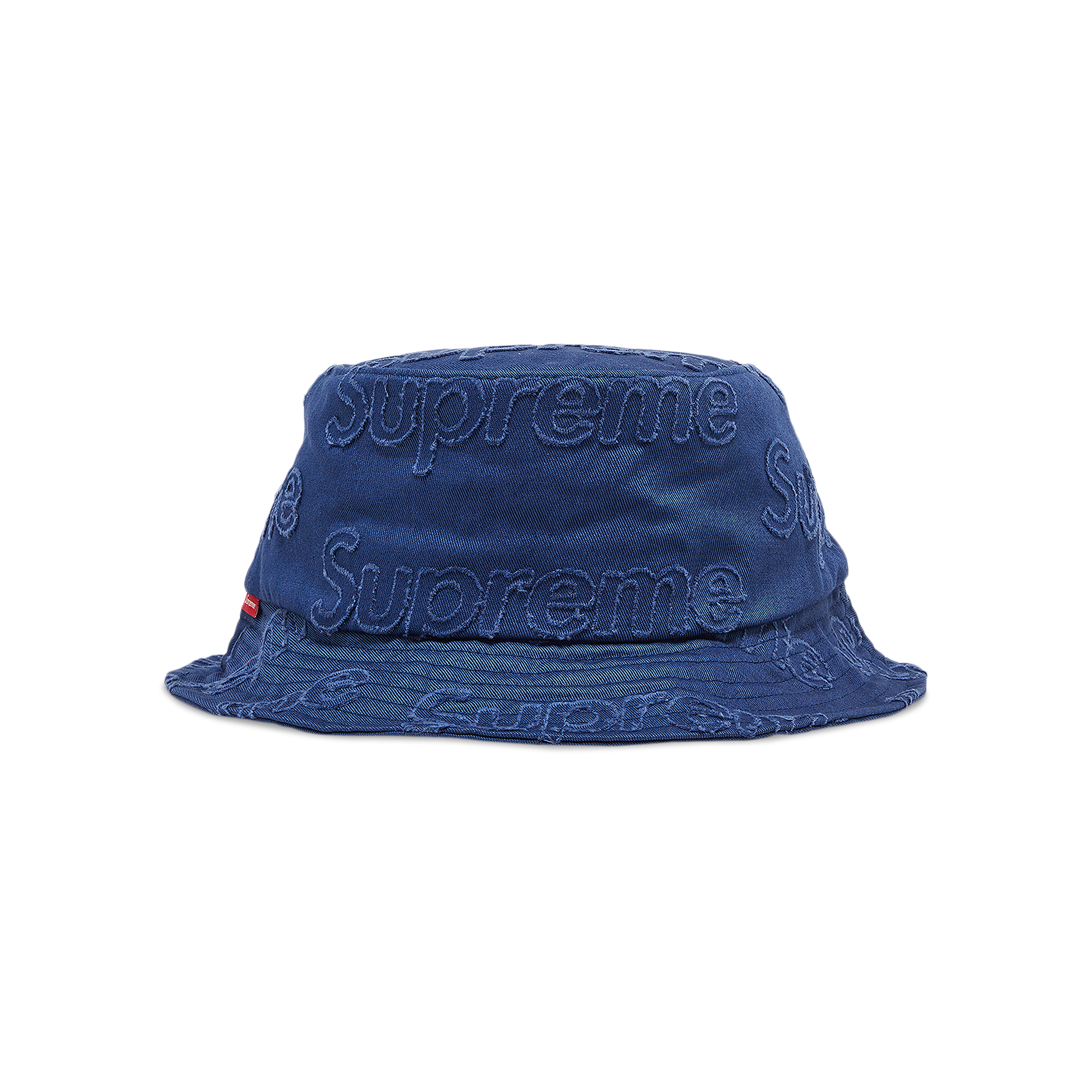 Pre-owned Supreme Lasered Twill Crusher 'navy' In Blue