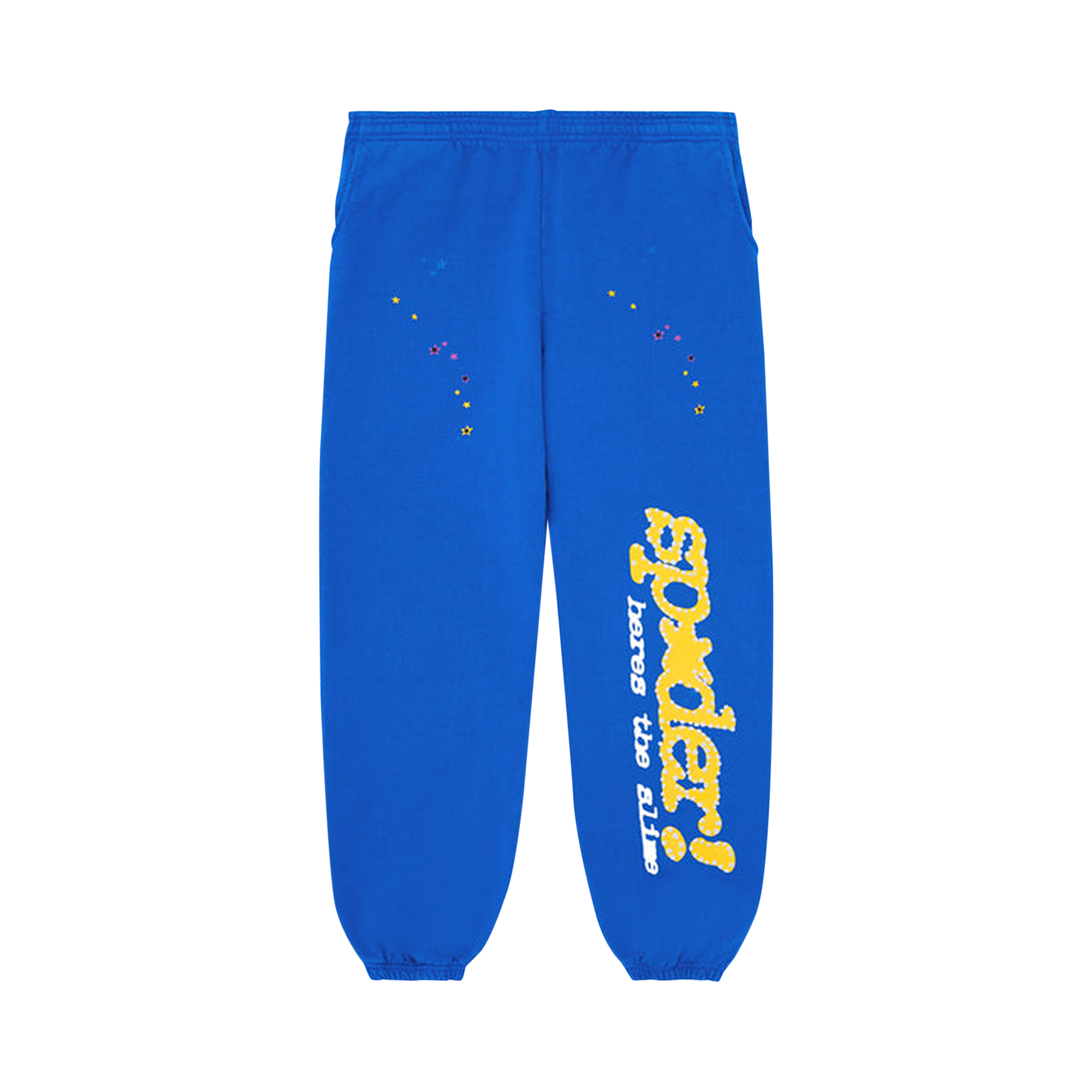 Pre-owned Sp5der Sweatpants 'tc Blue'