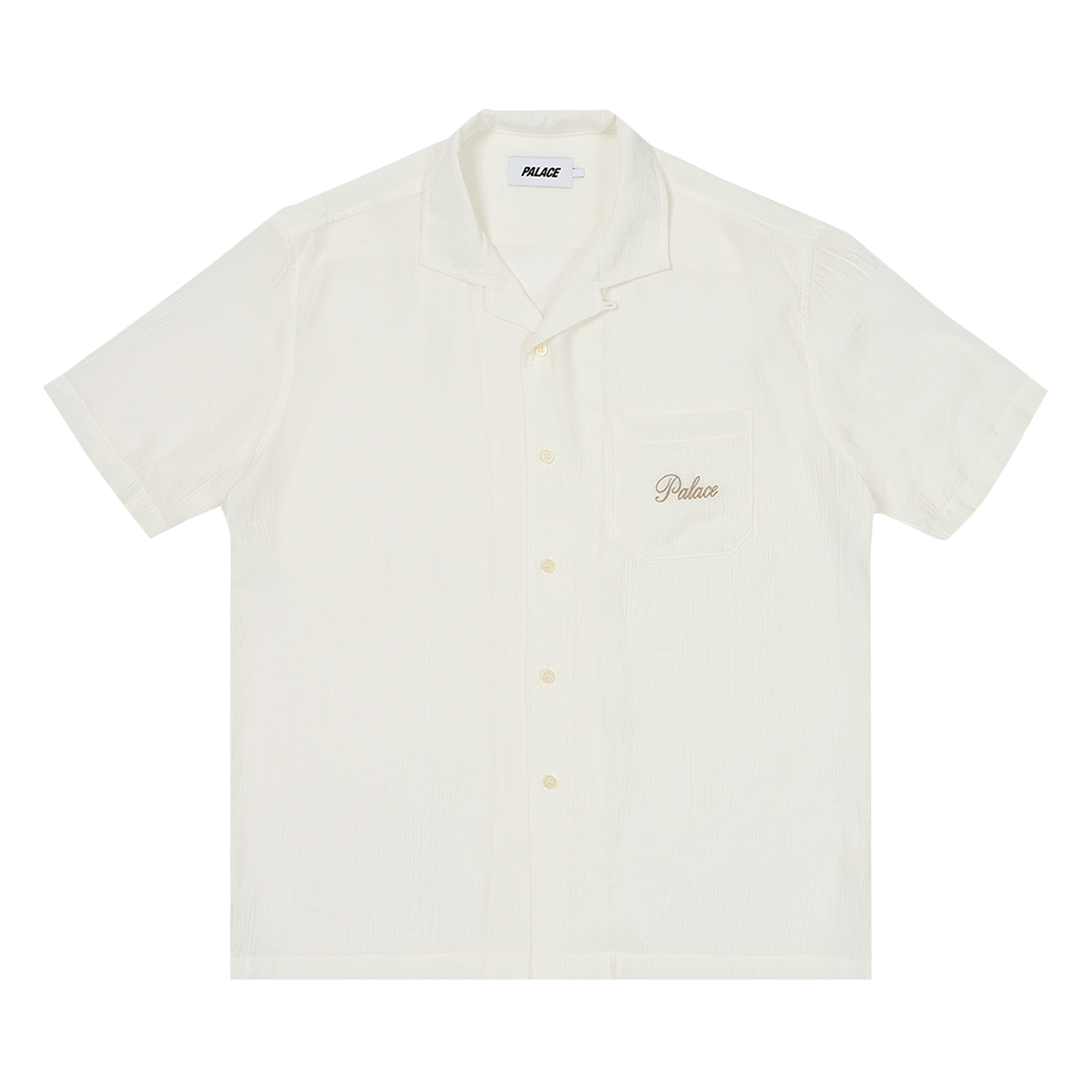 Pre-owned Palace Flexy Shirt 'soft White'