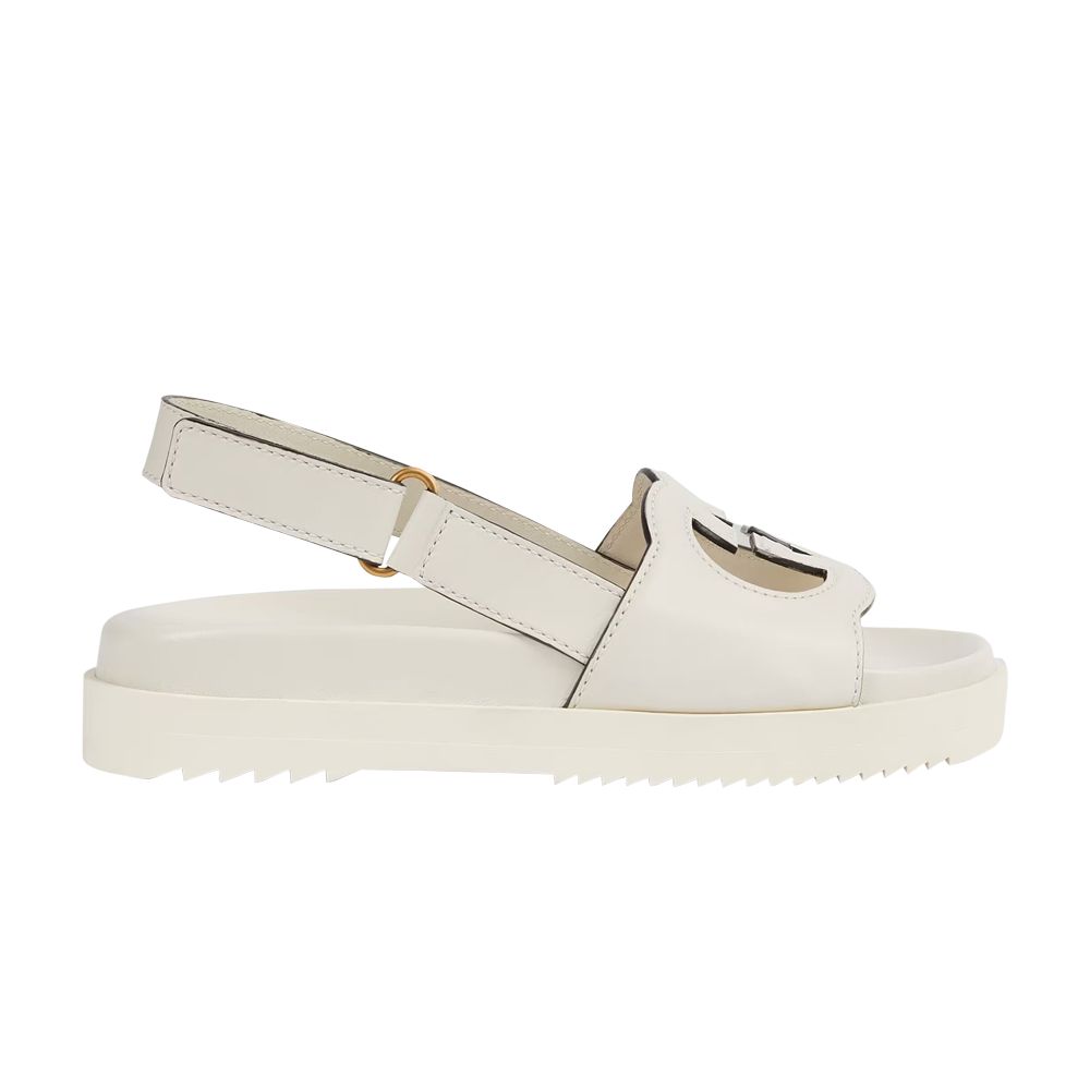 Pre-owned Gucci Wmns Interlocking G Sandal 'white'