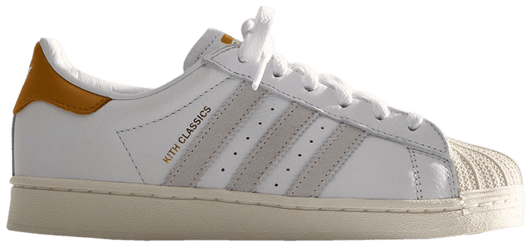 adidas x Kith ☆ Superstar ‘Mango’ Buy Kith x Superstar J 'Classics Program - Mango' - KITH