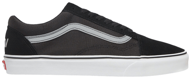 Vans Old Skool Reflective Sidestripe   Black