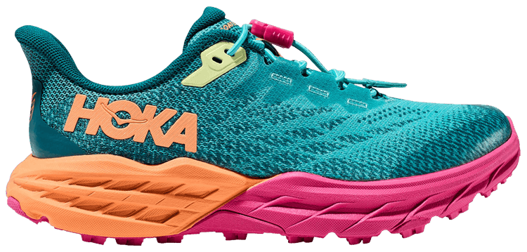 HOKA Speedgoat 5 Kids Deep Lake Ceramic
