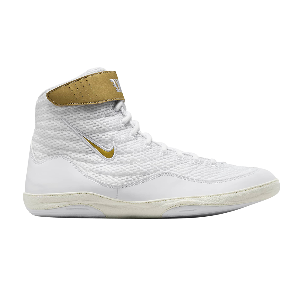 Pre-owned Nike Inflict 3 'white Metallic Gold'