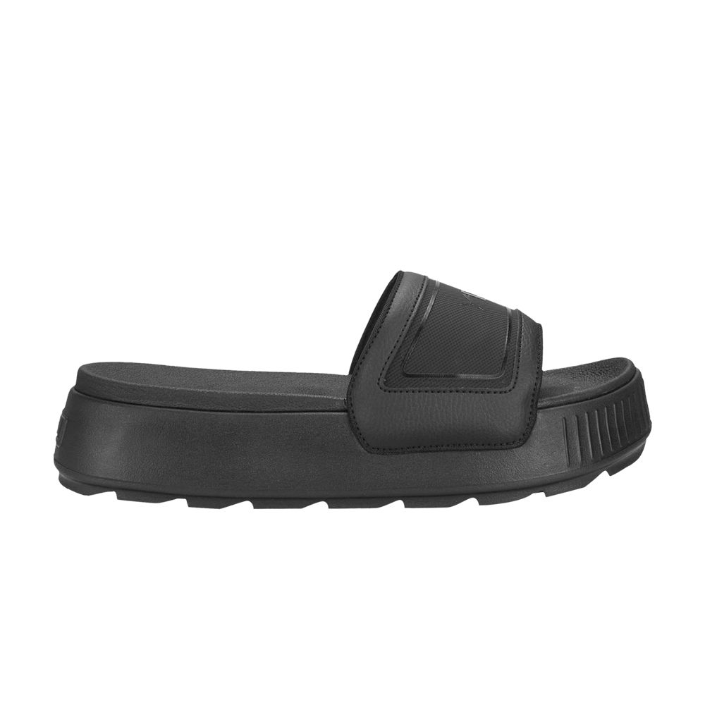 Pre-owned Puma Wmns Karmen Slide 'triple Black'