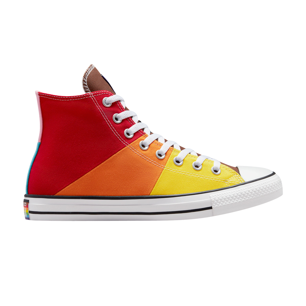 Pre-owned Converse Chuck Taylor All Star High 'pride - Proud To Be' In Multi-color