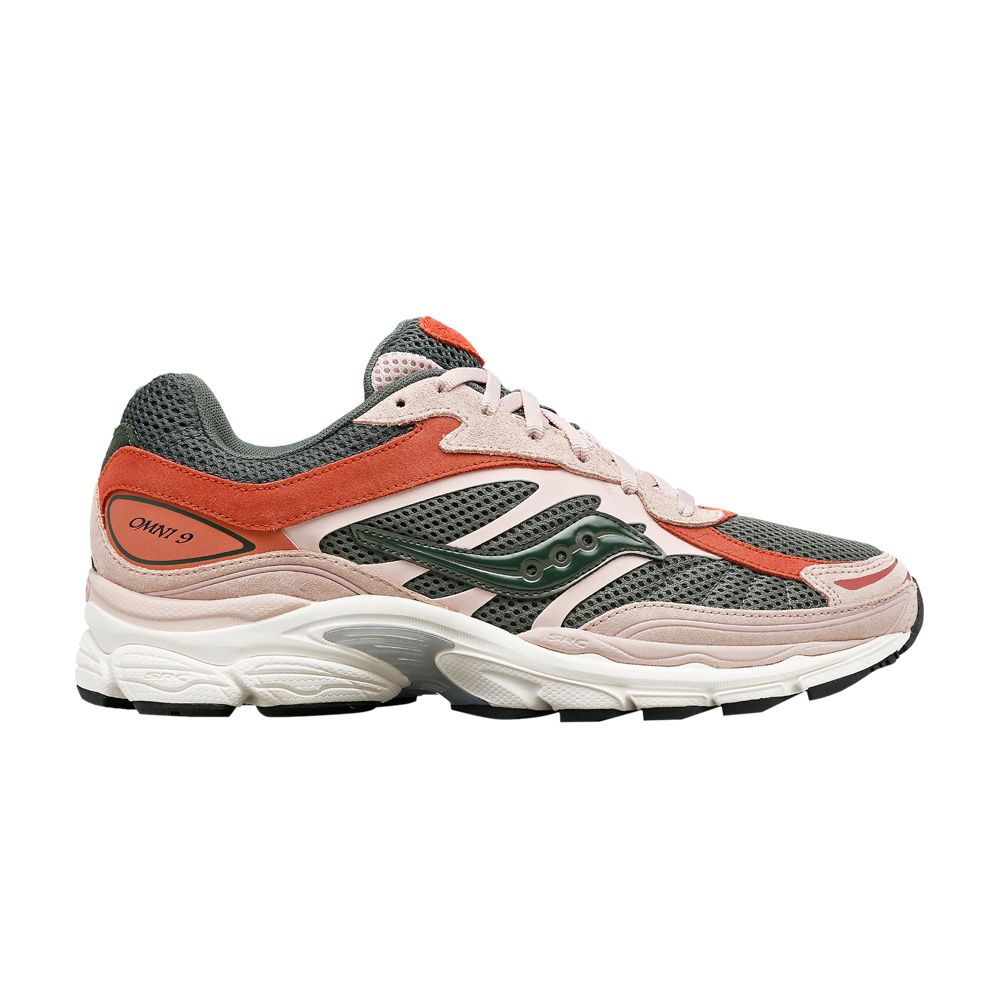 Click to view more detailed imagery on our partner's website Pre-owned Saucony Progrid Omni 9 Premium 'dust Pink Green'
