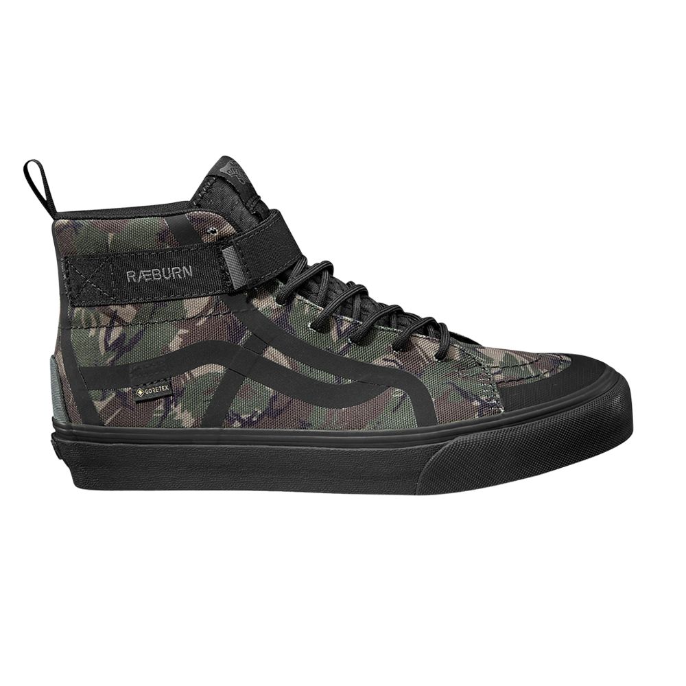 Pre-owned Vans Christopher Raeburn X Sk8-hi Gore-tex Vr3 'camo' In Black