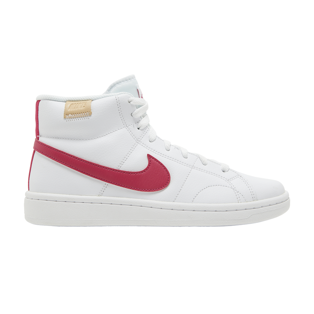 Pre-owned Nike Wmns Court Royale 2 Mid 'white Rush Pink'