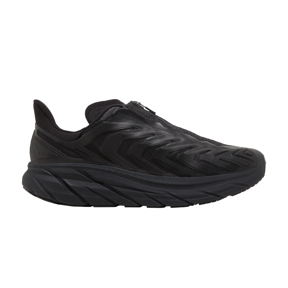 Pre-owned Hoka One One Project Clifton 'black'
