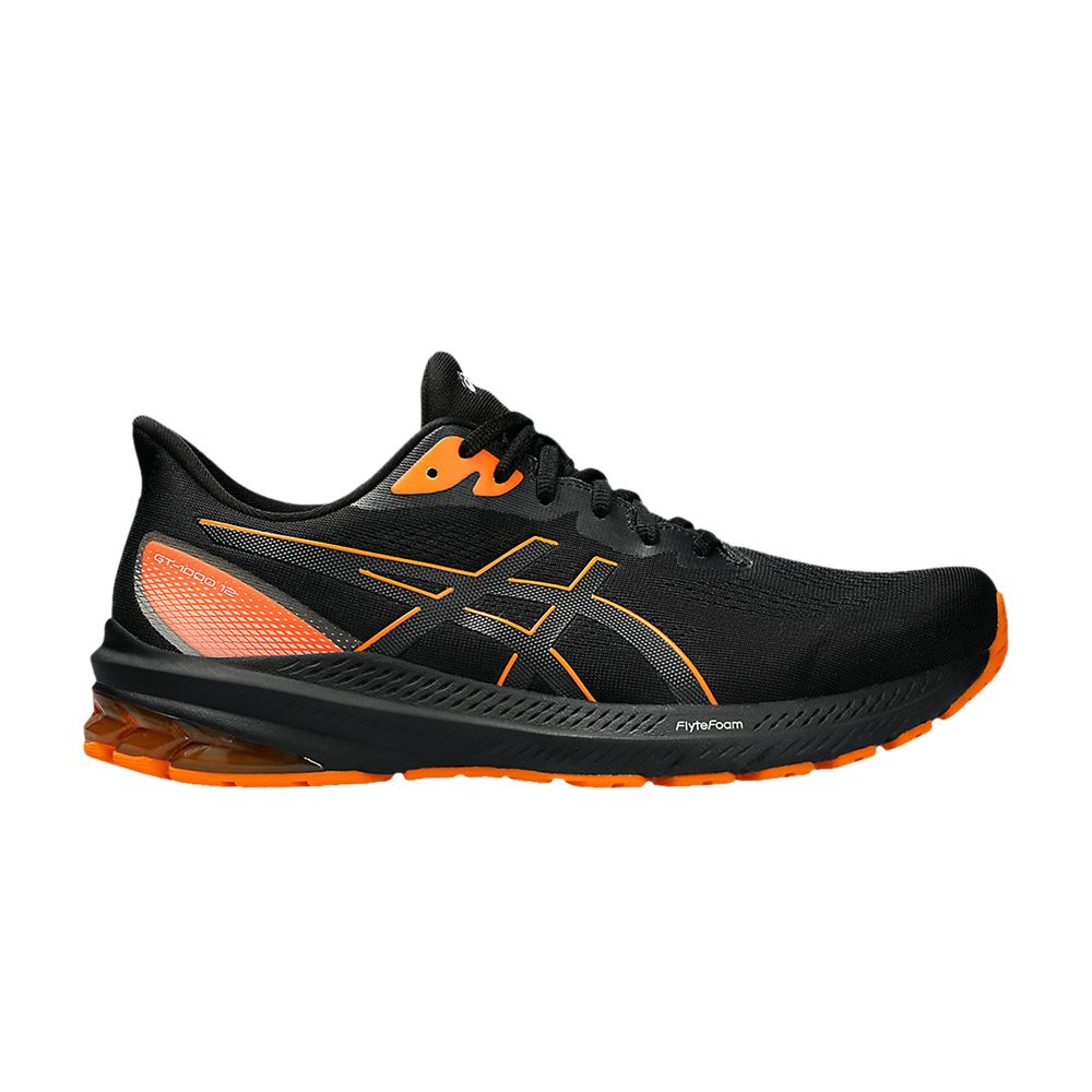 ASICS GT 1000 12 GORE-TEX 'BLACK BRIGHT ORANGE'
