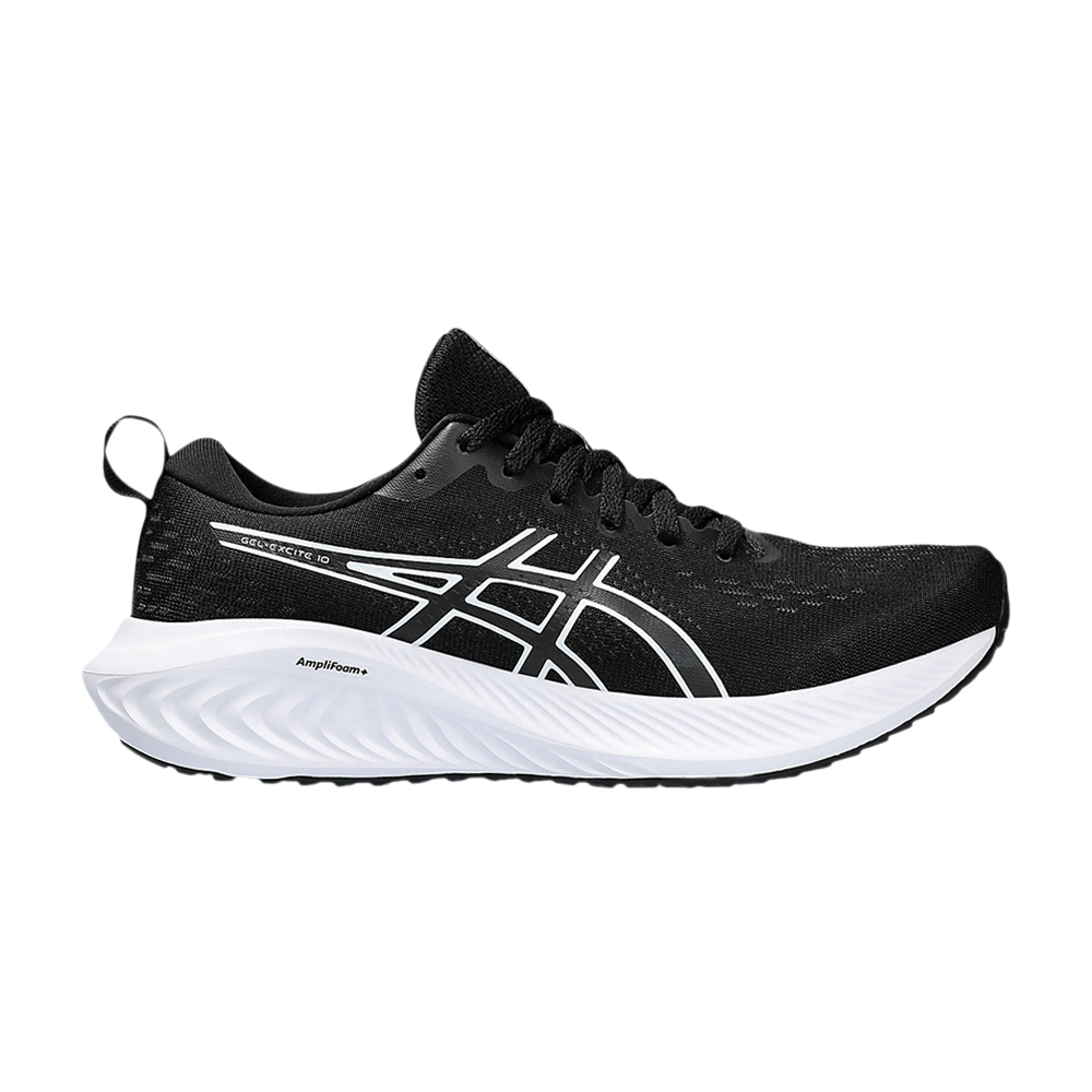 Pre-owned Asics Wmns Gel Excite 10 Wide 'black White'