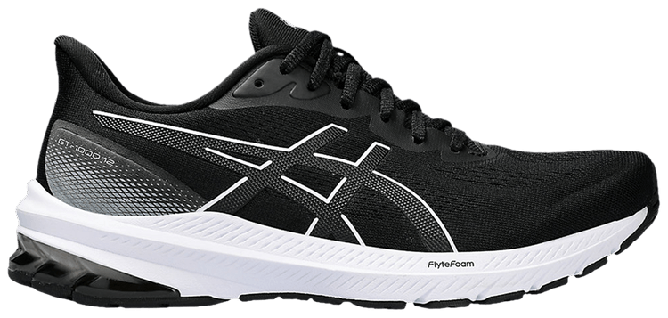 Asics Wmns GT 1000 12 Wide Black White