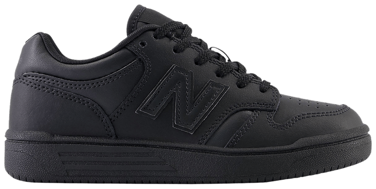 New Balance 480 Little Kid Wide Triple Black