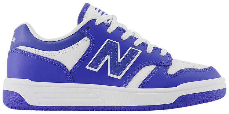 New Balance 480 Little Kid Marine Blue White