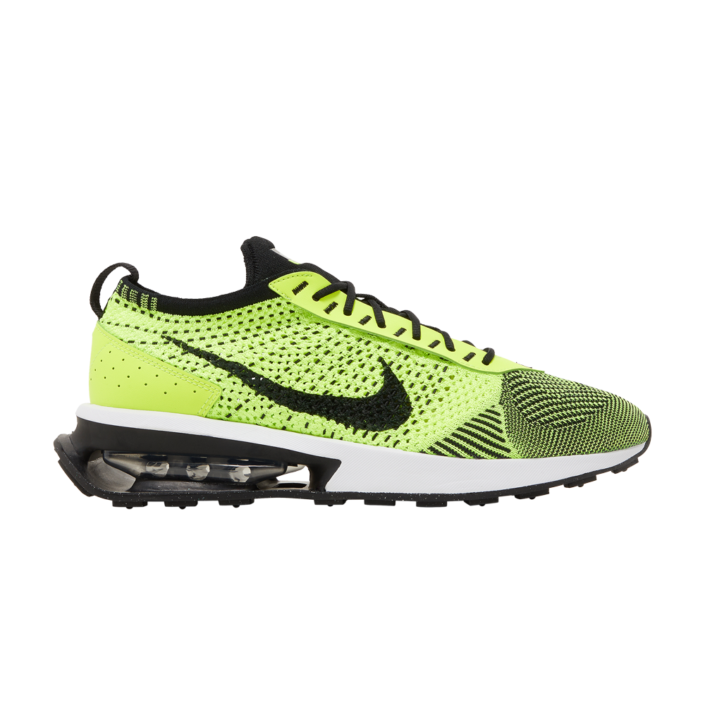 Pre-owned Nike Air Max Flyknit Racer 'volt' In Green