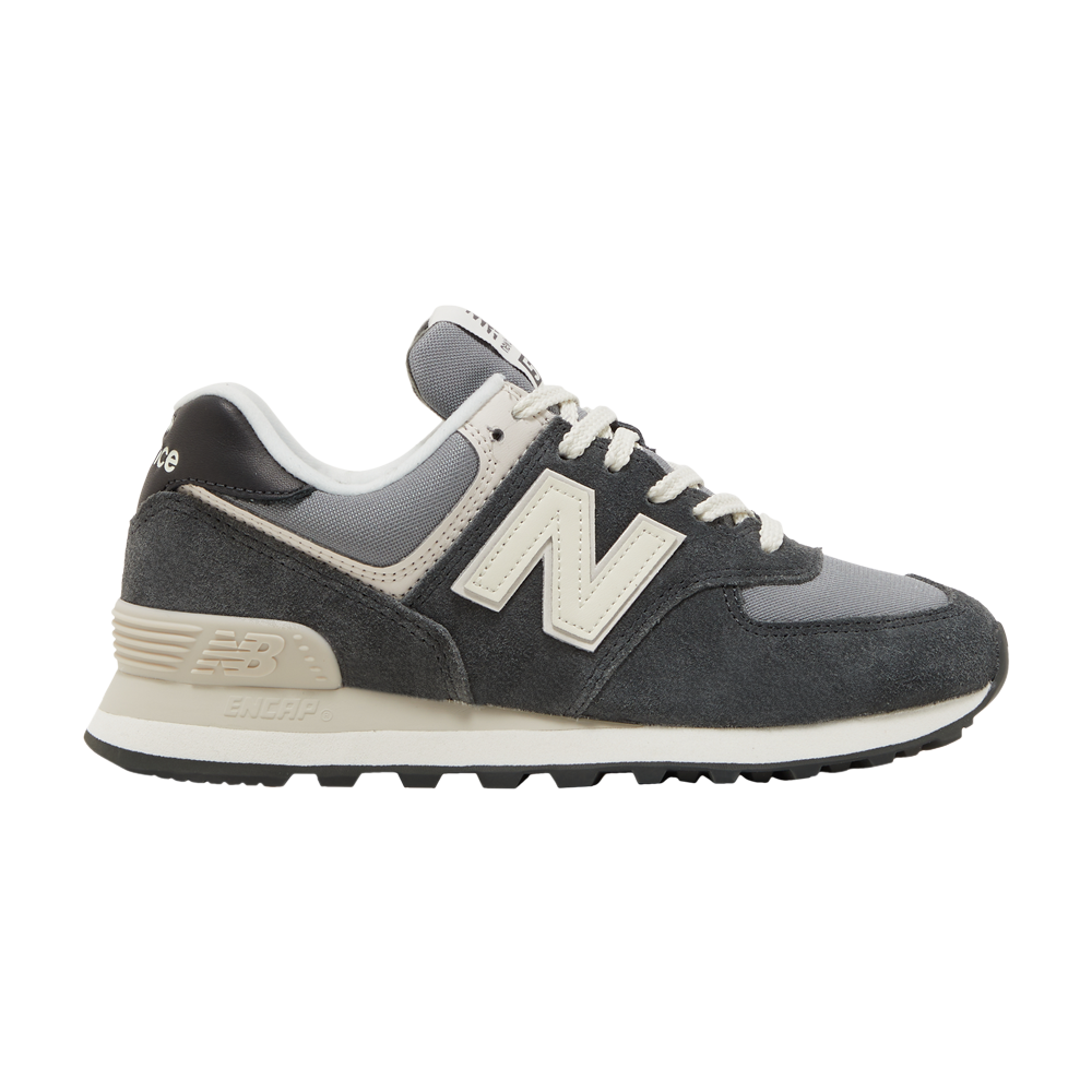 Pre-owned New Balance Wmns 574 'blacktop Turtledove'