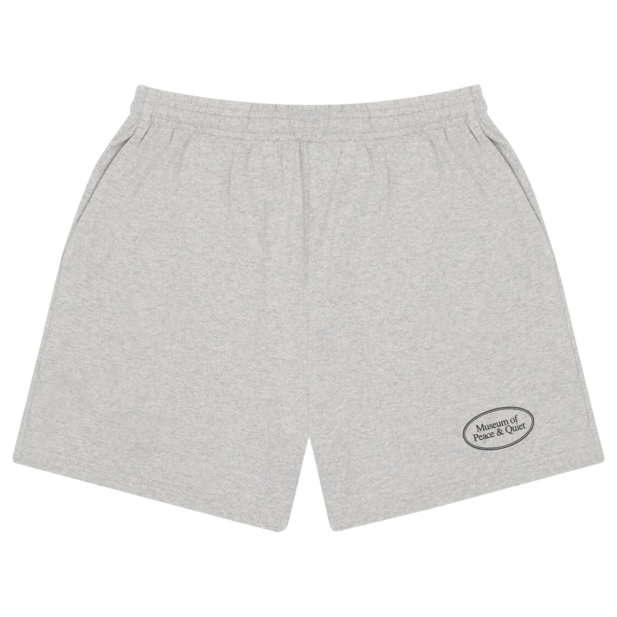 Pre-owned Museum Of Peace And Quiet Museum Of Peace & Quiet Classic Sweatshorts 'heather' In Grey
